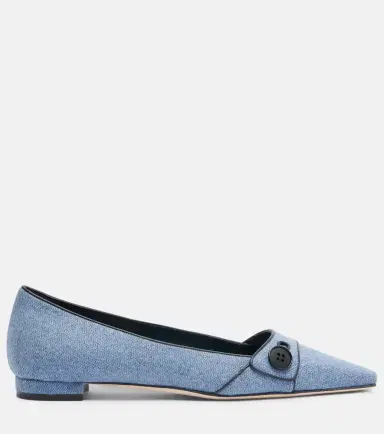 Manolo Blahnik Lulamae herringbone ballet flats | Thumbnail 2 Manolo Blahnik Lulamae herringbone ballet flats | Thumbnail 2