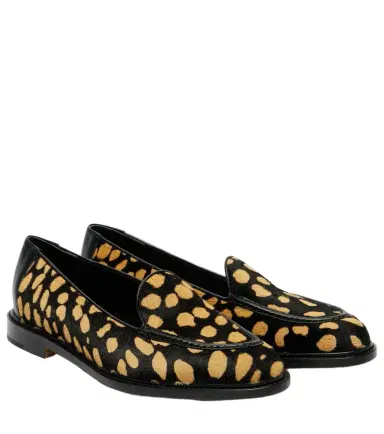 Manolo Blahnik Maxy calf hair loafers | Thumbnail 1 Manolo Blahnik Maxy calf hair loafers | Thumbnail 1