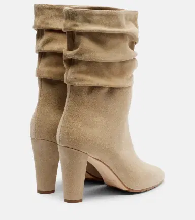 Manolo Blahnik Calasso 90 draped suede ankle boots | Thumbnail 2 Manolo Blahnik Calasso 90 draped suede ankle boots | Thumbnail 2