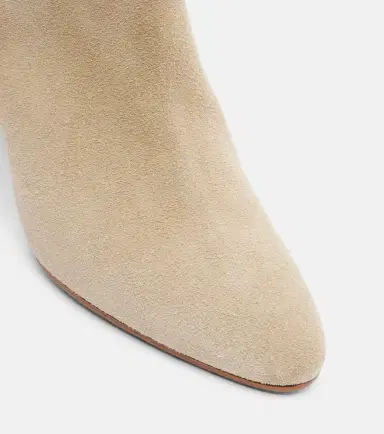 Manolo Blahnik Calasso 90 draped suede ankle boots | Thumbnail 3 Manolo Blahnik Calasso 90 draped suede ankle boots | Thumbnail 3