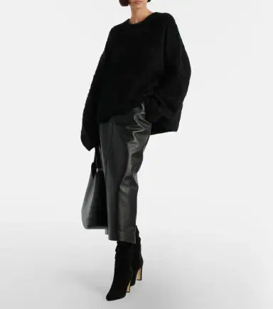 Manolo Blahnik Calasso suede mid-calf boots | Thumbnail 5 Manolo Blahnik Calasso suede mid-calf boots | Thumbnail 5