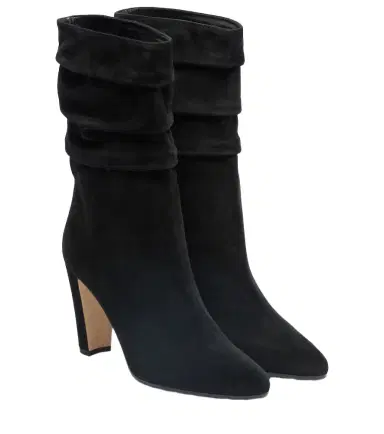Manolo Blahnik Calasso suede mid-calf boots | Thumbnail 1 Manolo Blahnik Calasso suede mid-calf boots | Thumbnail 1