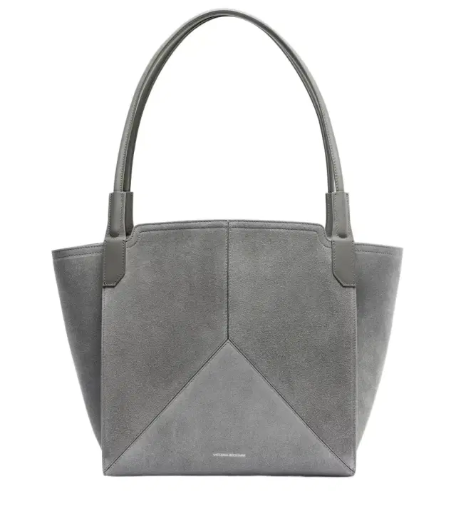 Victoria Small suede tote bag