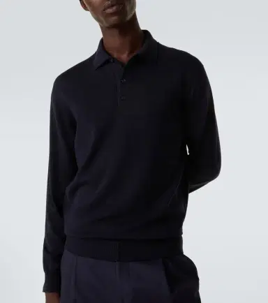 Saman Amel Allen wool polo sweater | Thumbnail 4