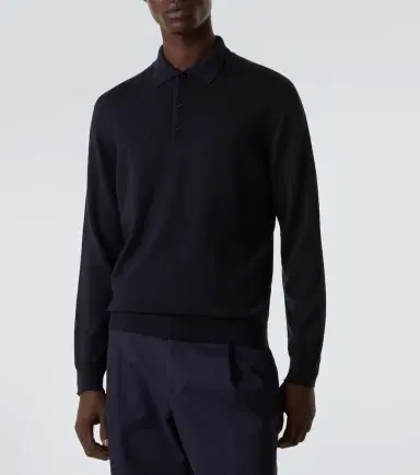 Saman Amel Allen wool polo sweater | Thumbnail 5