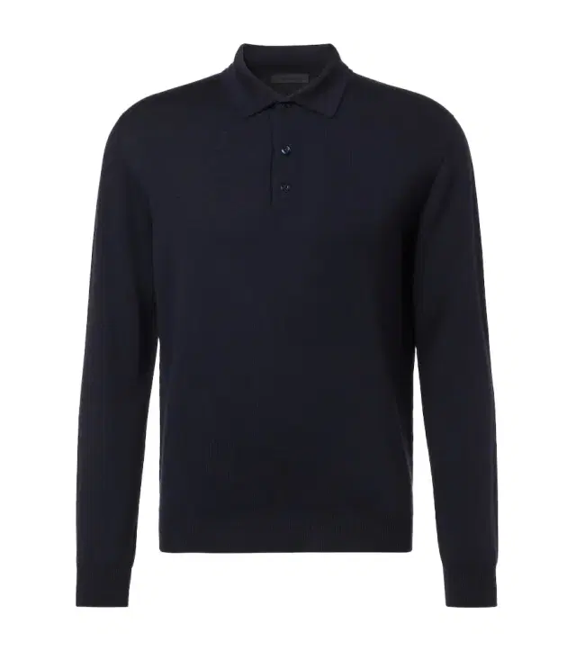 Saman Amel Allen wool polo sweater