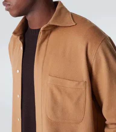 Saman Amel Cashmere overshirt | Thumbnail 4