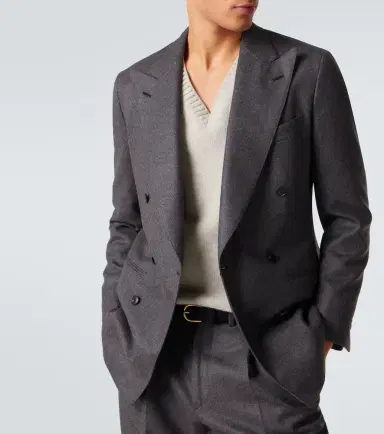 Saman Amel Double-breasted wool suit jacket | Thumbnail 7 Saman Amel Double-breasted wool suit jacket | Thumbnail 7