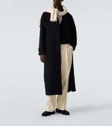 Saman Amel Belted wool overcoat | Thumbnail 5