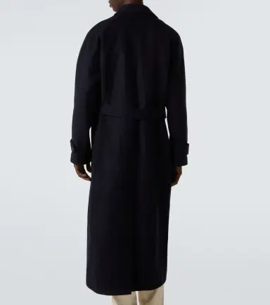 Saman Amel Belted wool overcoat | Thumbnail 6