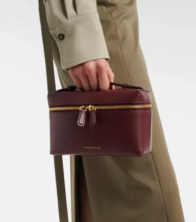 Victoria Beckham Vanity leather vanity bag | Thumbnail 4