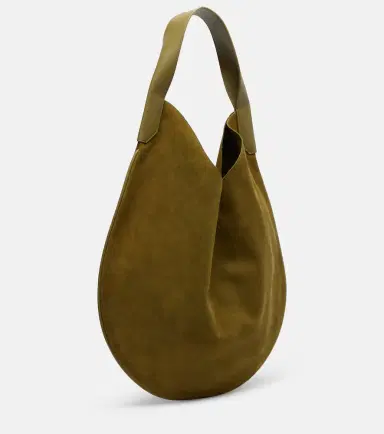 Victoria Beckham Soft Plié suede shoulder bag | Thumbnail 2