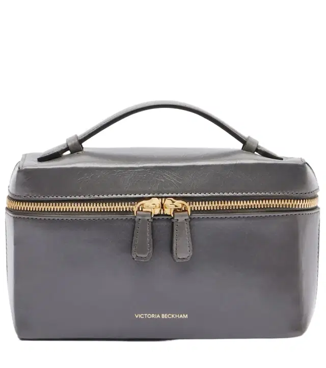 Victoria Beckham Vanity Small leather vanity bag