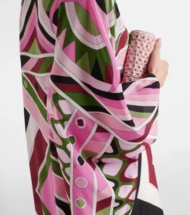 Pucci Vivara silk satin kaftan | Thumbnail 2