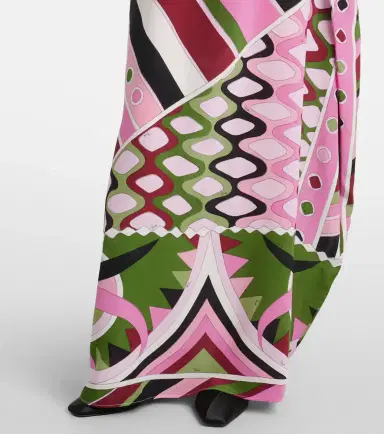 Pucci Vivara silk satin kaftan | Thumbnail 3