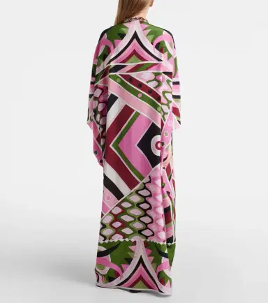 Pucci Vivara silk satin kaftan | Thumbnail 6