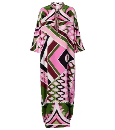 Pucci Vivara silk satin kaftan | Thumbnail 1