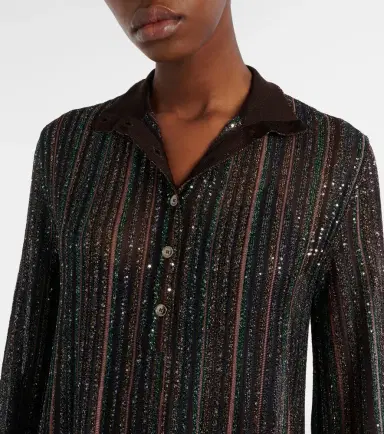 Missoni Sequined lamé maxi dress | Thumbnail 3