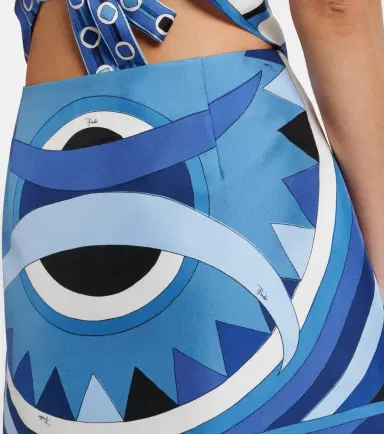 Pucci Vivara silk miniskirt | Thumbnail 4