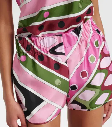 Pucci Vivara silk shorts | Thumbnail 3