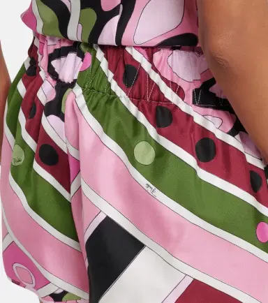 Pucci Vivara silk shorts | Thumbnail 5