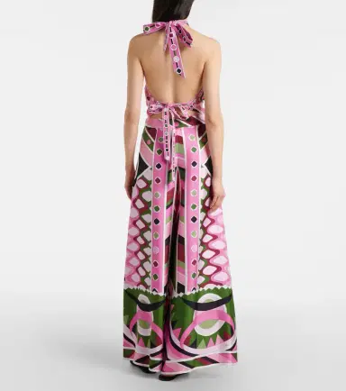 PUCCI Vivara silk satin wide-leg pants | Thumbnail 6 PUCCI Vivara silk satin wide-leg pants | Thumbnail 6