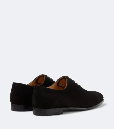 George Cleverley Adam suede Oxford shoes | Thumbnail 4