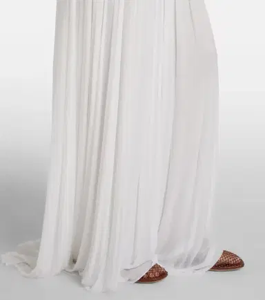 Christopher Esber Bridal Orion ruched halterneck gown | Thumbnail 5