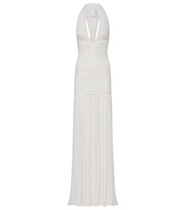 Bridal Orion ruched halterneck gown