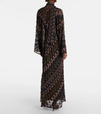 Missoni Chevron lamé maxi dress | Thumbnail 2