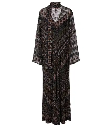 Missoni Chevron lamé maxi dress | Thumbnail 1