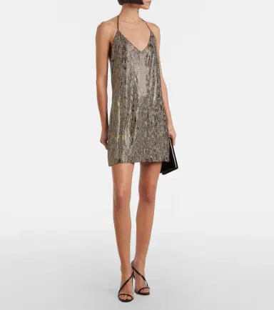 Roberto Cavalli Beaded halterneck slip dress | Thumbnail 2