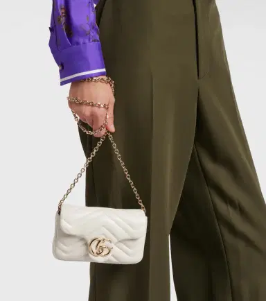 Gucci GG Marmont Mini leather shoulder bag | Thumbnail 7