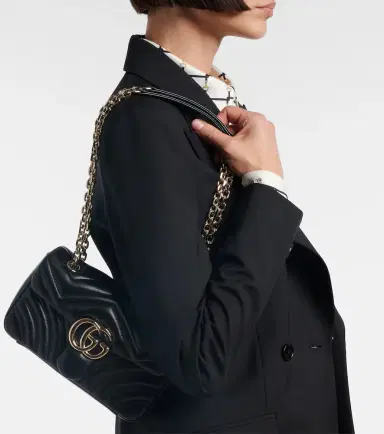 Gucci GG Marmont Small leather shoulder bag | Thumbnail 6