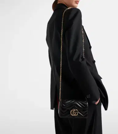 Gucci GG Marmont Mini leather shoulder bag | Thumbnail 5