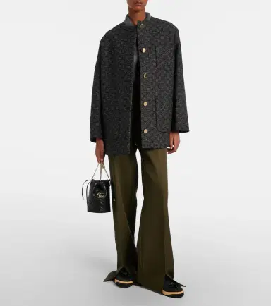Gucci GG Marmont Small leather bucket bag | Thumbnail 6