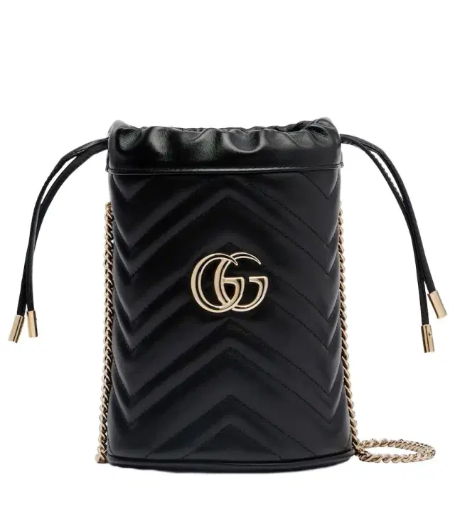 Gucci GG Marmont Small leather bucket bag