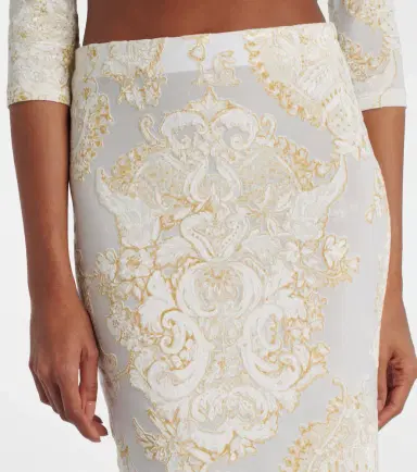 Roberto Cavalli Printed midi skirt | Thumbnail 4 Roberto Cavalli Printed midi skirt | Thumbnail 4