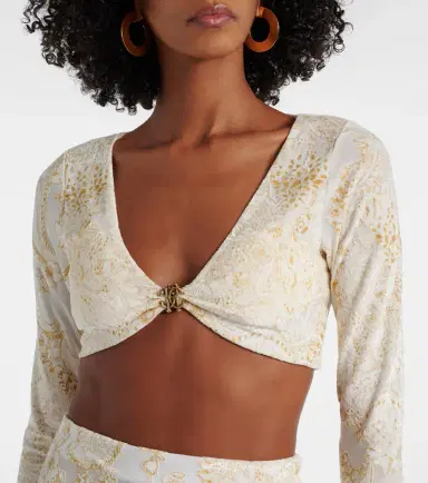 Roberto Cavalli Embellished top | Thumbnail 3 Roberto Cavalli Embellished top | Thumbnail 3