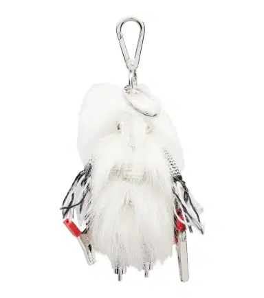 Prada Rufus stainless steel keychain | Thumbnail 1