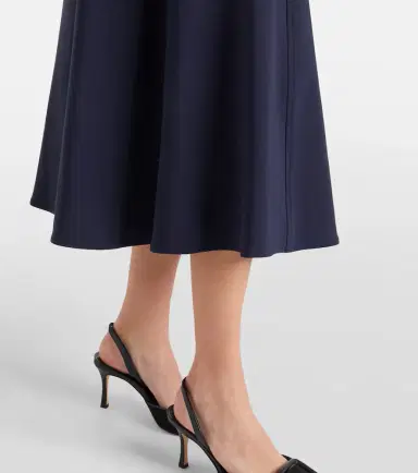Ralph Lauren Collection Alecia cotton-blend midi dress | Thumbnail 4