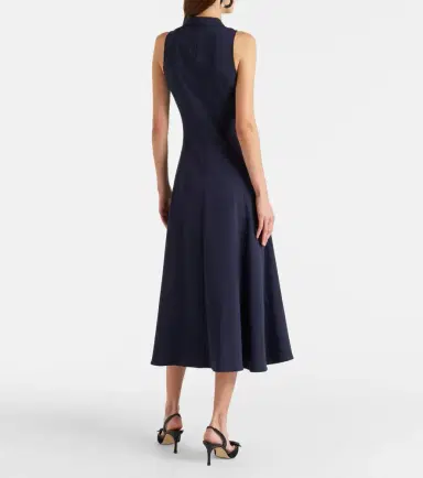 Ralph Lauren Collection Alecia cotton-blend midi dress | Thumbnail 5
