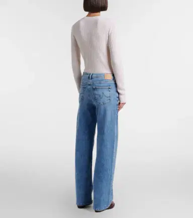 AG Jeans New Baggy wide-leg jeans | Thumbnail 2