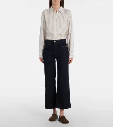 AG Jeans Saige cropped wide-leg jeans | Thumbnail 7