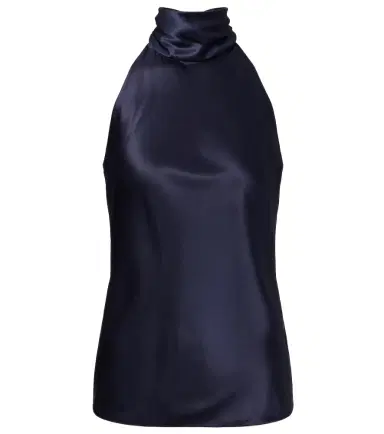 Ralph Lauren Collection Chilton silk-blend charmeuse top | Thumbnail 1