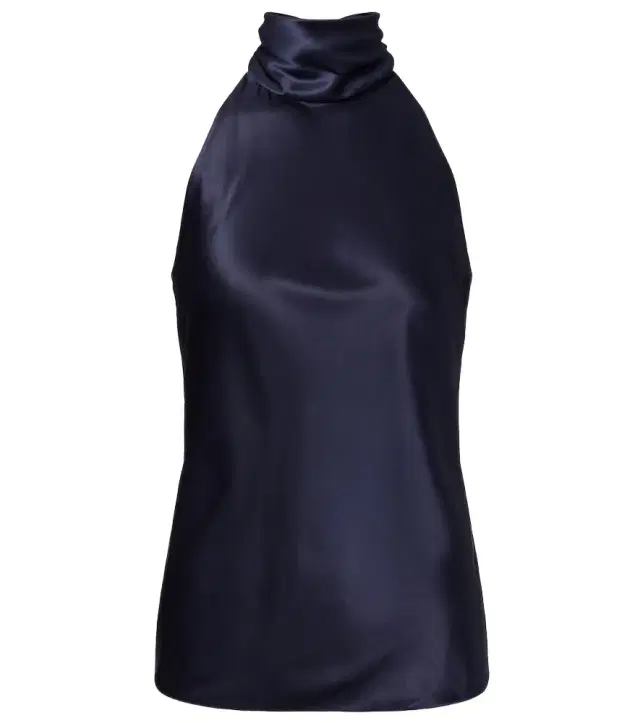 Ralph Lauren Collection Chilton silk-blend charmeuse top