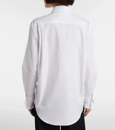 Ralph Lauren Collection Ruffled cotton poplin shirt | Thumbnail 5
