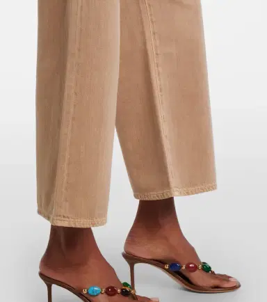 AG Jeans Saige cropped wide-leg jeans | Thumbnail 4