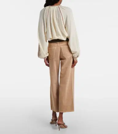 AG Jeans Saige cropped wide-leg jeans | Thumbnail 6