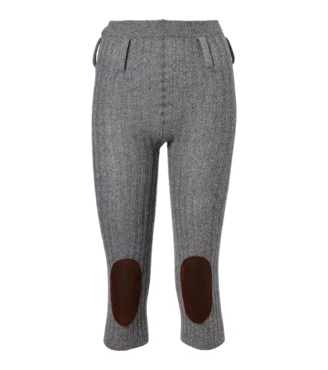 Wool and cashmere capri pants